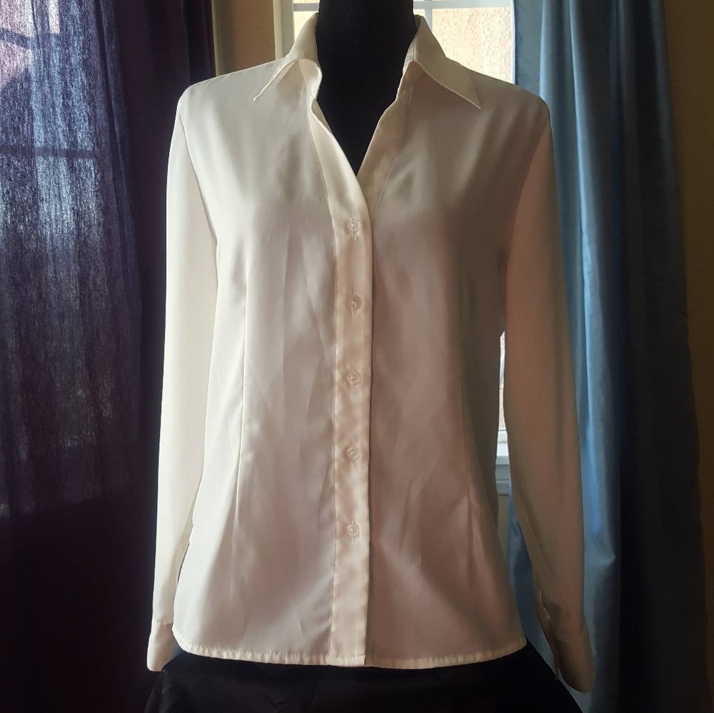 Croft & Barrow Casual Dress Shirt M - Picture 6 of 8